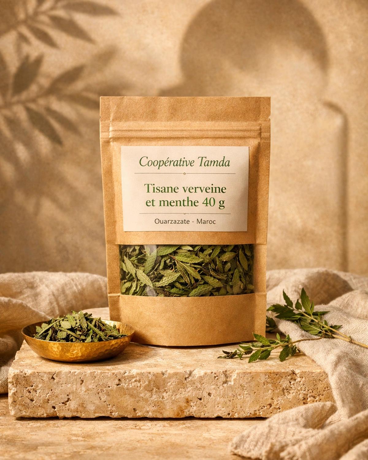 Tisane verveine et menthe 40 g