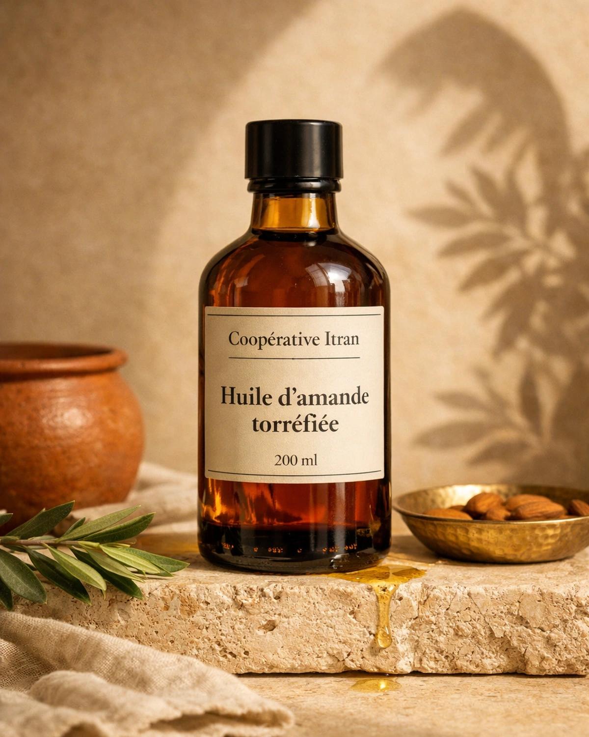 Huile d'amande torréfiée 200 ml