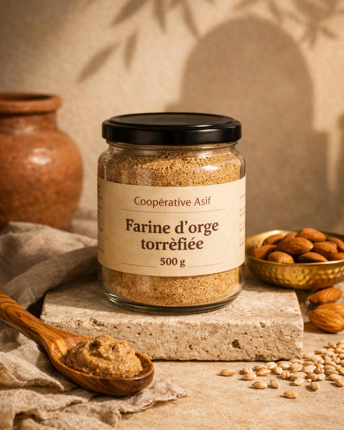 Farine d'orge torréfiée 500 g