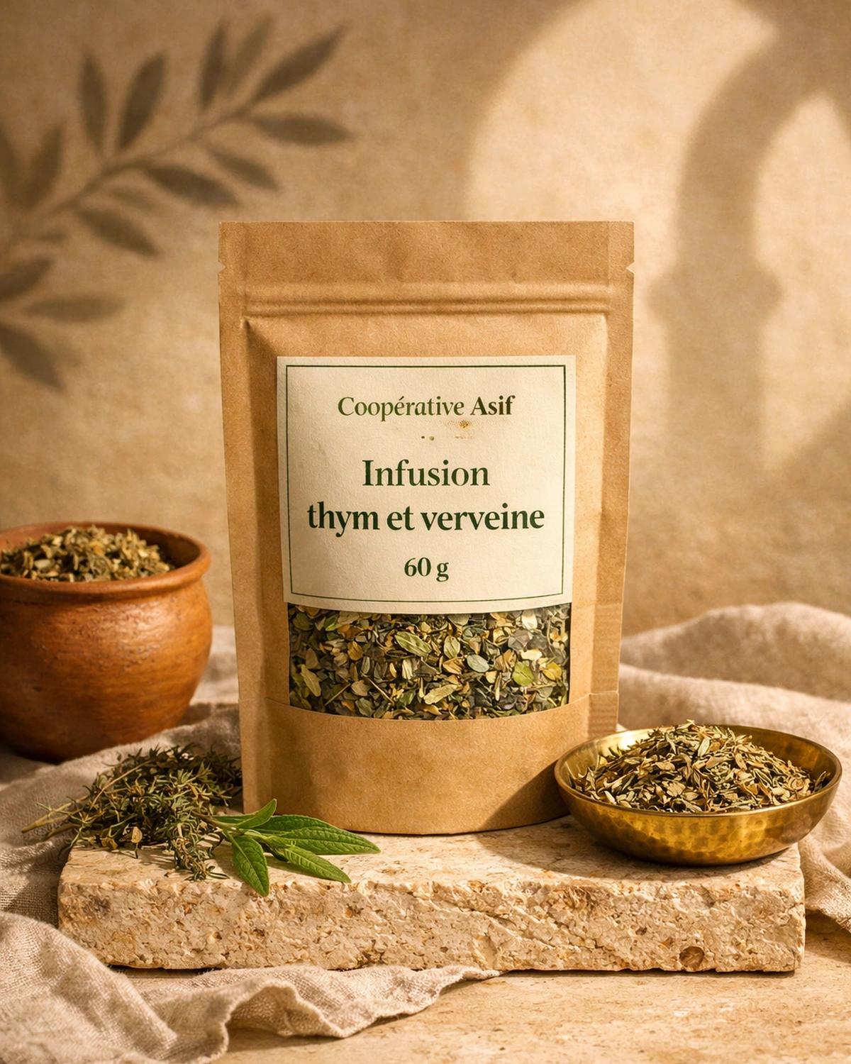 Infusion thym et verveine 60 g